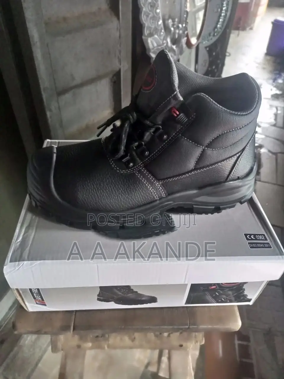 Safety First Boots