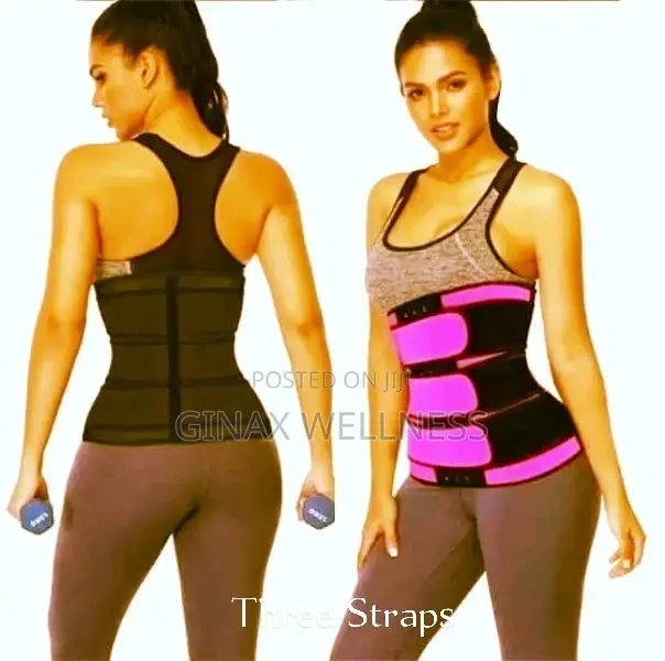 Three Straps Neoprene Belt Waist Trainer With Zip |