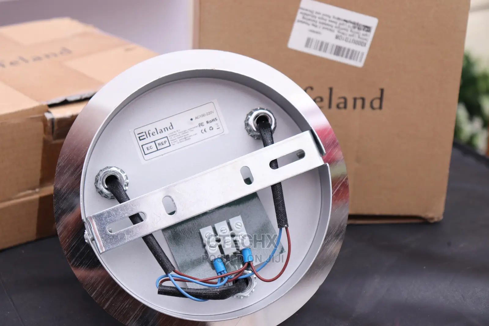Elfeland Ceiling Lights 3 Way Spot Lights 3 X GU10 LED Light