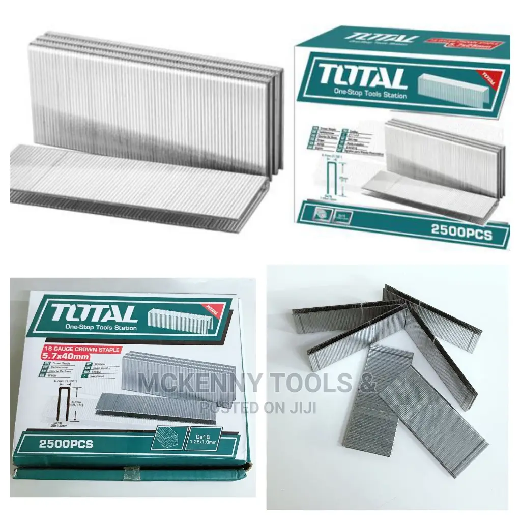 Total Crown Staple 40mm 2.500pcs for Tat81501 (Tac918402