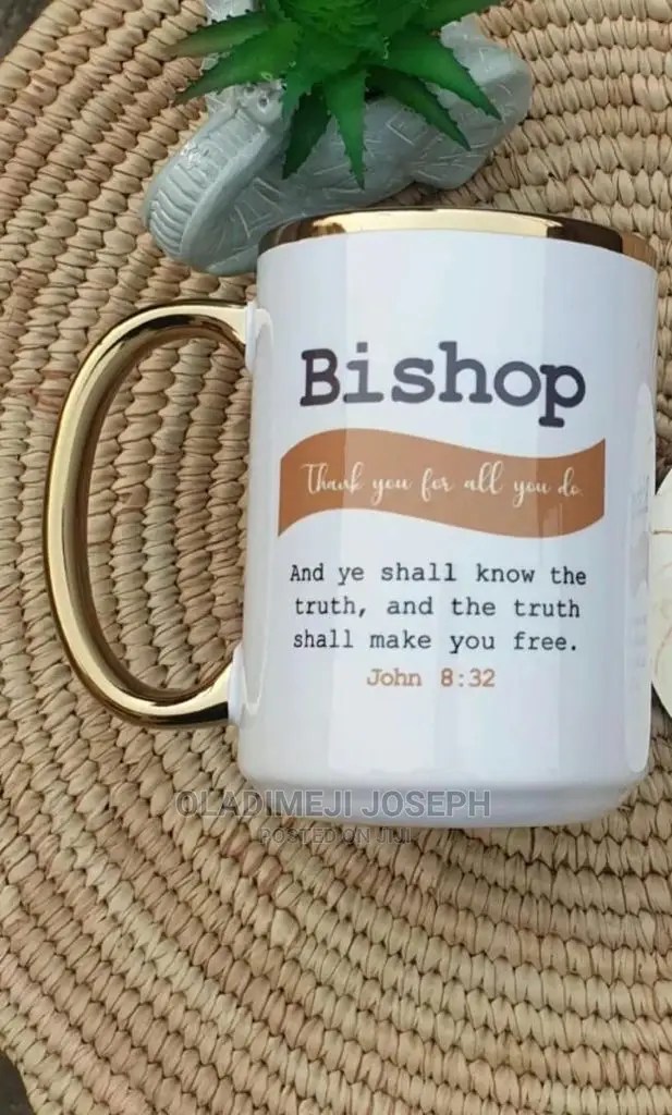 15oz Sublimation Gold Rim and Handle Mug