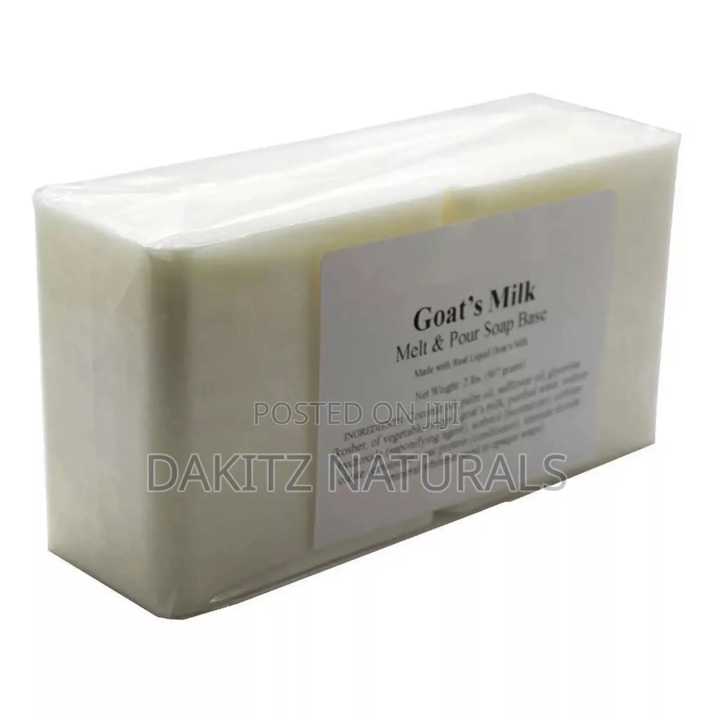 Goat Milk Soap Base 1kg