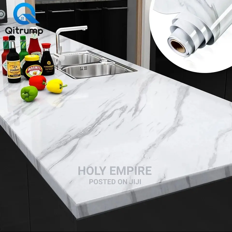 Marble Self Adhesive Waterproof Wallpaper For