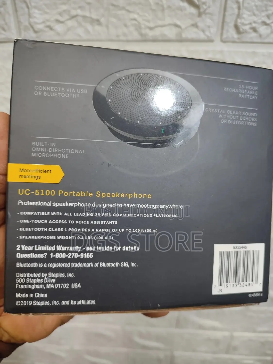 NXT Technologies UC 5100 Portable Speakerphone