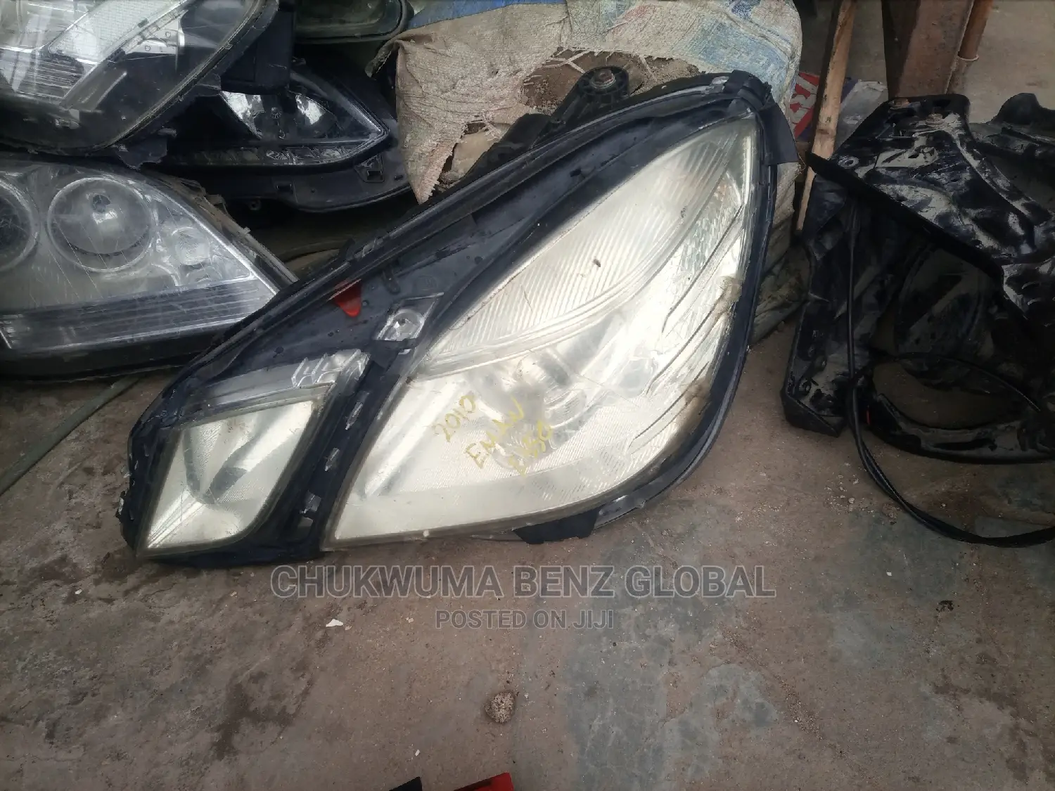 Head Lamp C 350 2010 Model Model 212