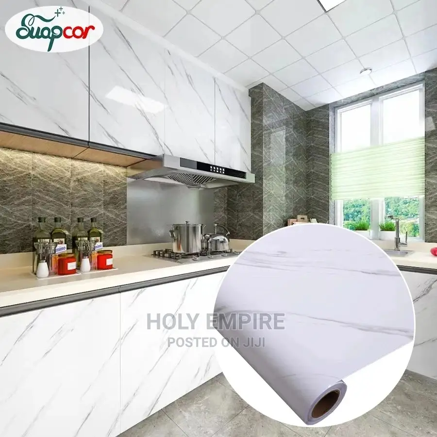 PVC Cupboard Stickers Self-Adhesive Table Wallpaper