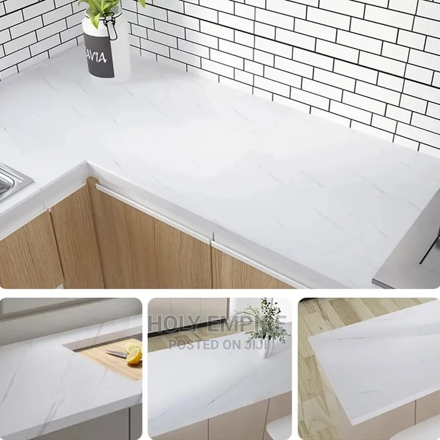 PVC Cupboard Stickers Self-Adhesive Table Wallpaper