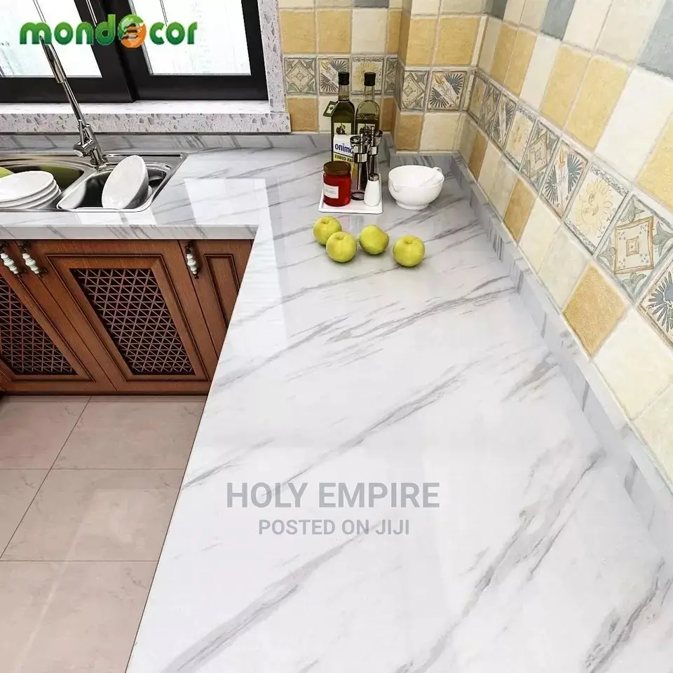 Marble Wallpaper Vinyl Self Adhesive for Kitchen Cabinets