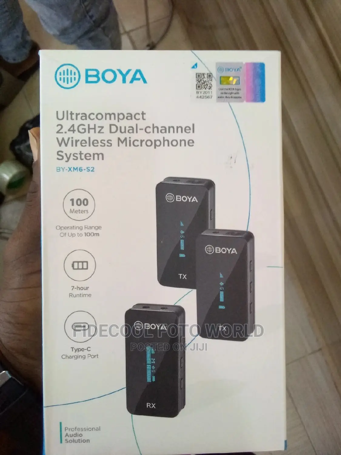 Boya by Xm6 S2 Wireless Mic