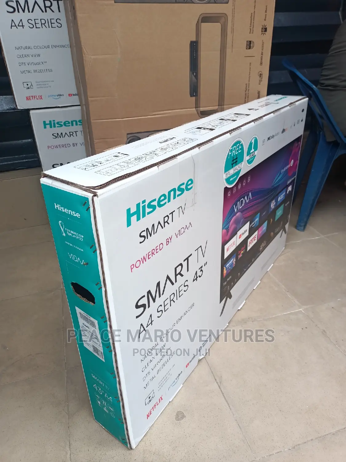 Hisense Quality Television 43" With 2years Warranty