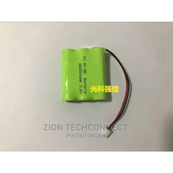 3.6v Aa 2500mah NI-MH Rechargeable Lithium Battery