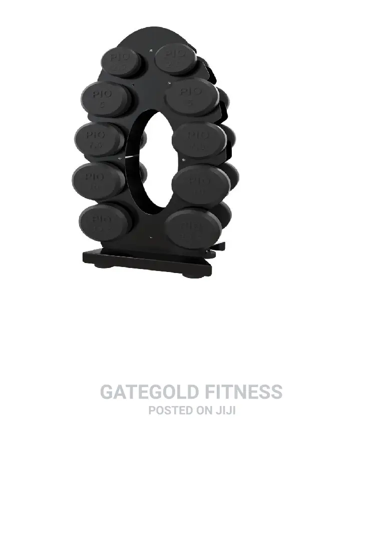 Oval Shaped Dumbbell Rack (Pl06)
