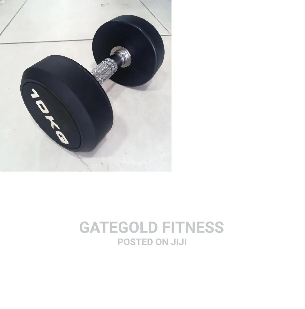 Rubber Dumbbell 2.5kg (Pair) Dah-Rd2.5