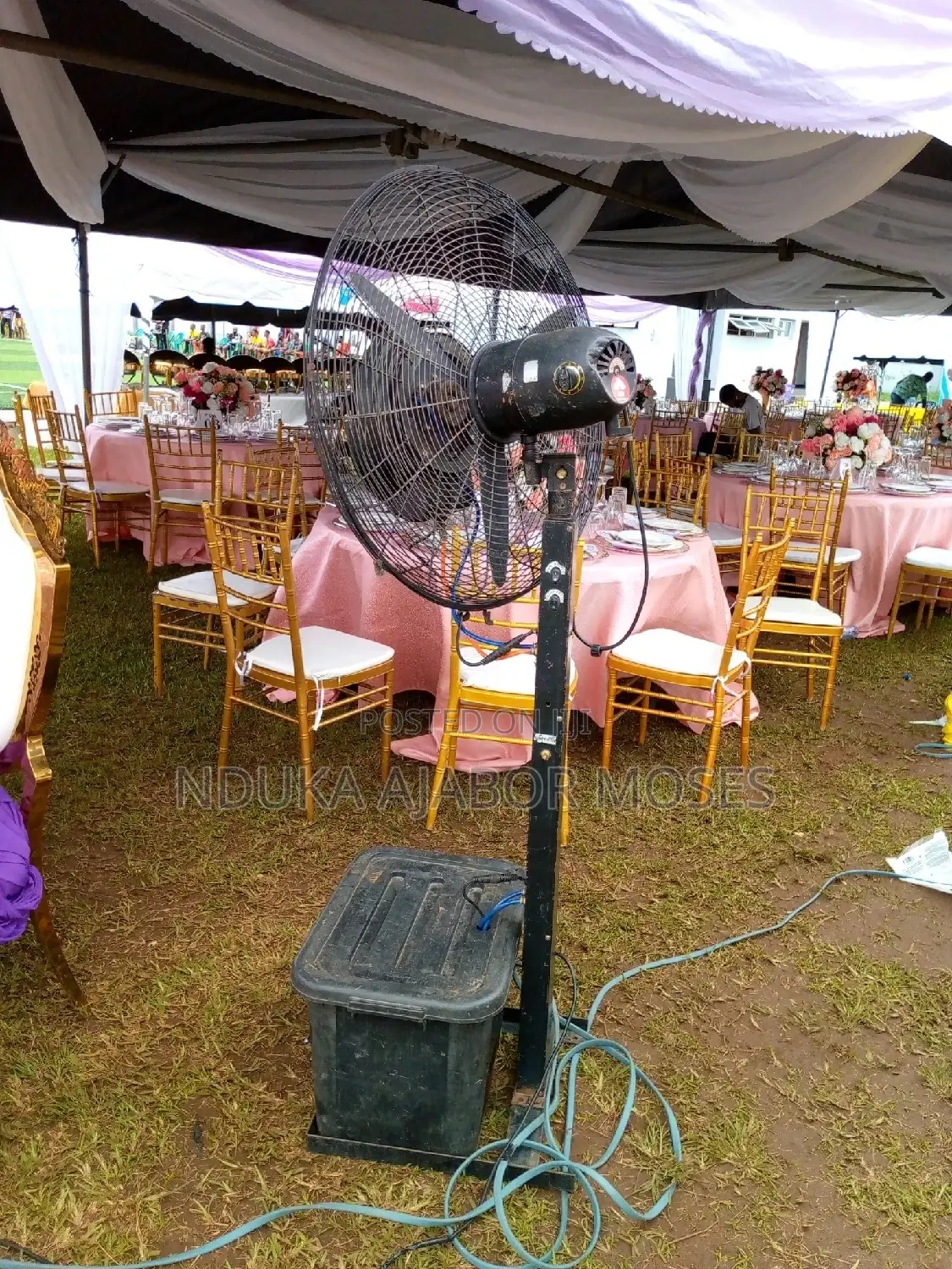 Industrial Mist Fan for Rent