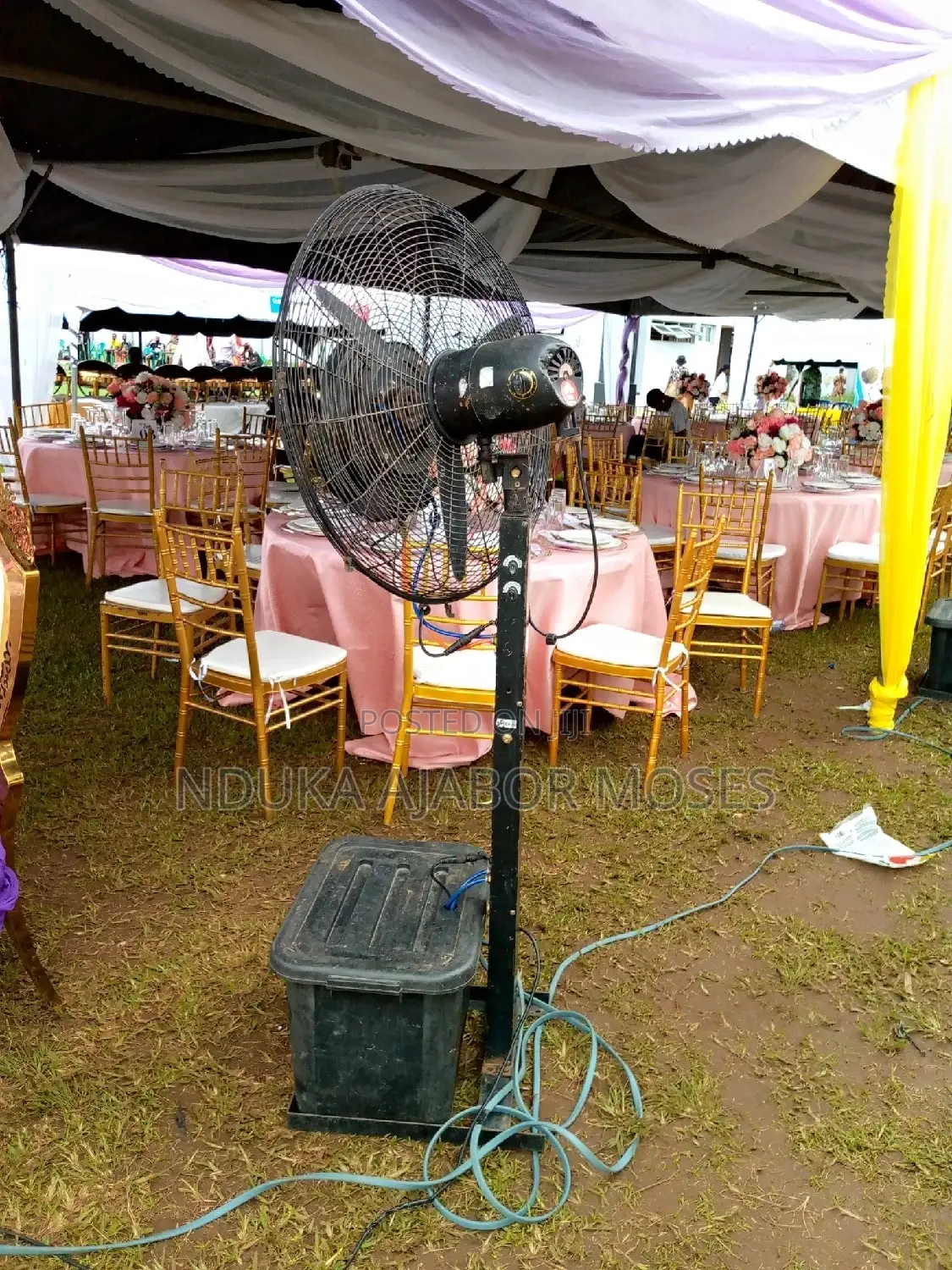 Industrial Mist Fan for Rent