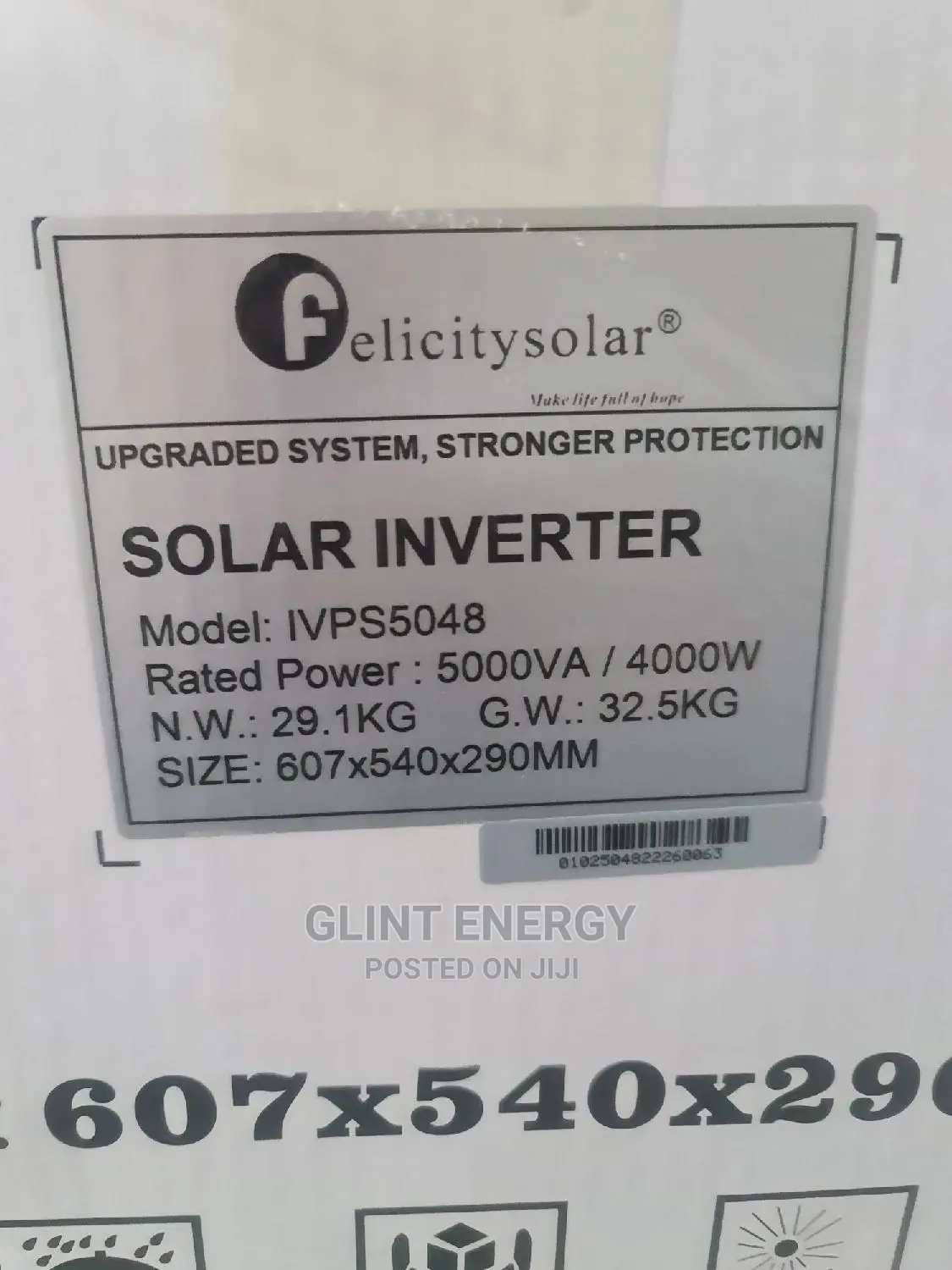 5kva 48v Felicity Inverter Ivps5048