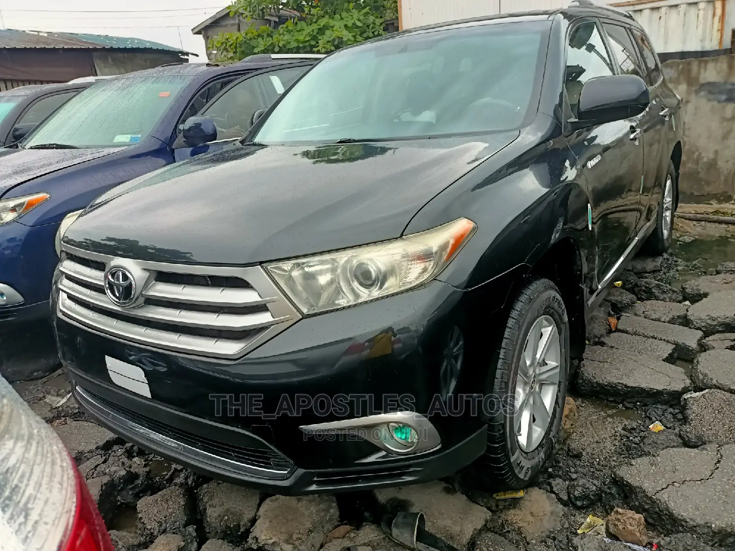 Toyota Highlander 2012 Black