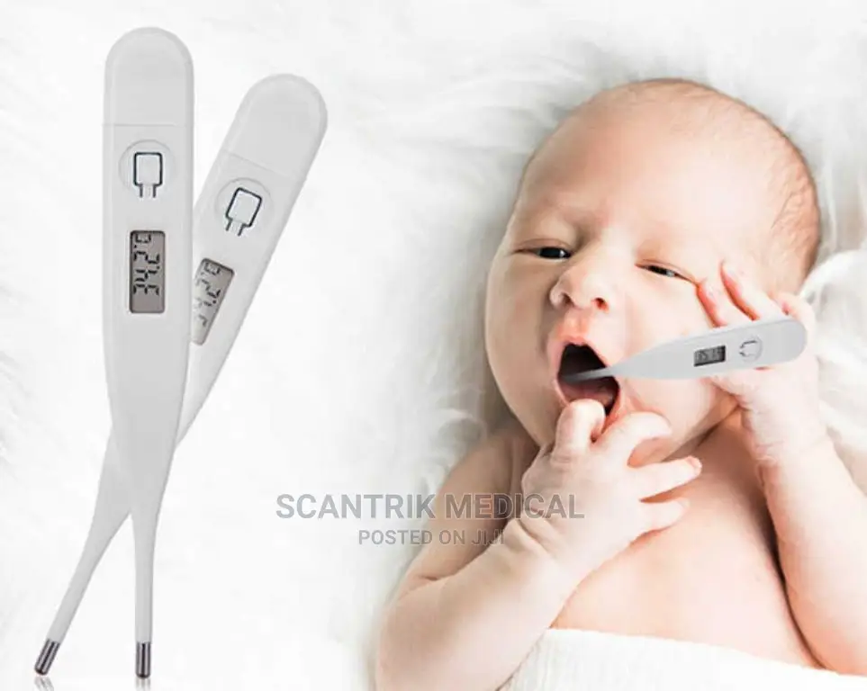 Portable Digital Thermometer Baby Reading