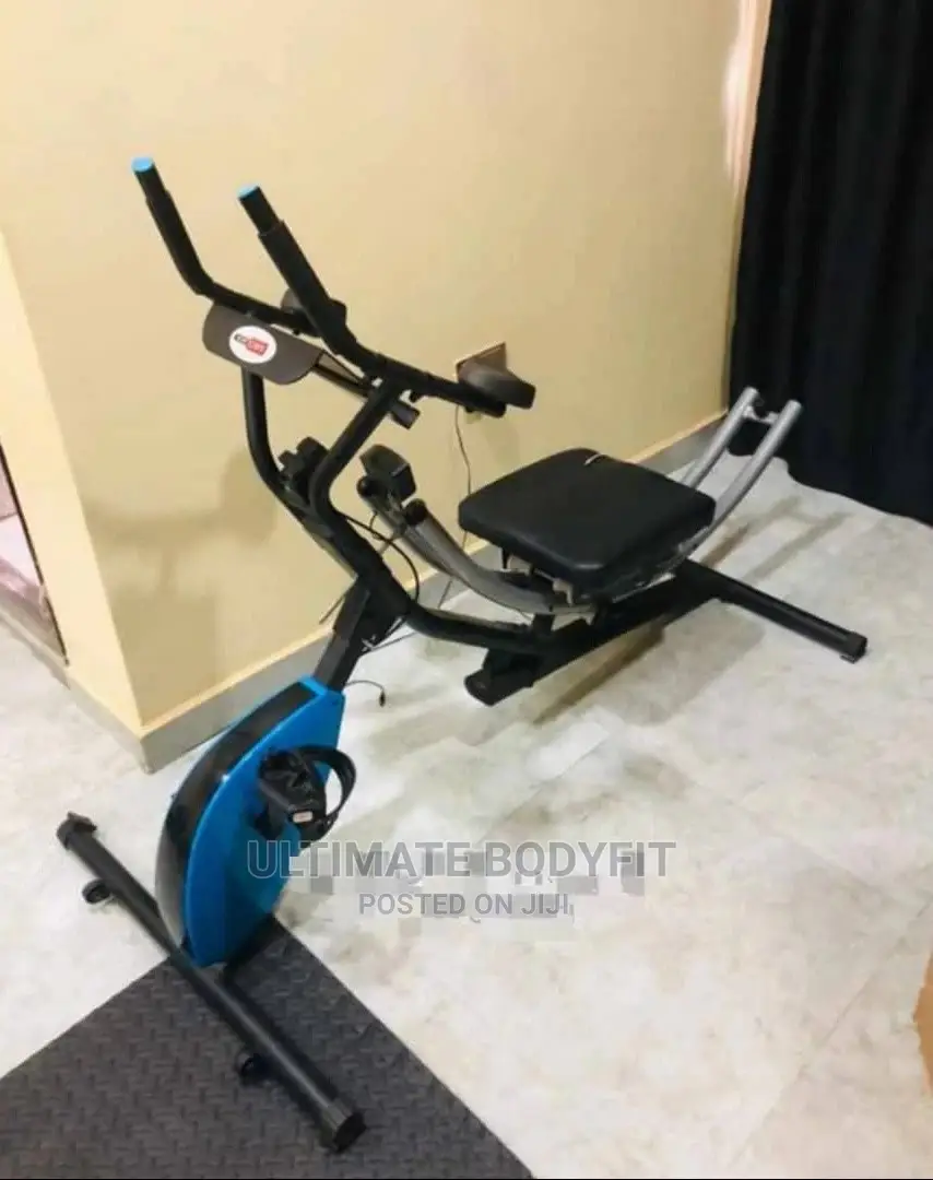 Brand New 2in1 Ab Coaster With Circling Pedal Machine
