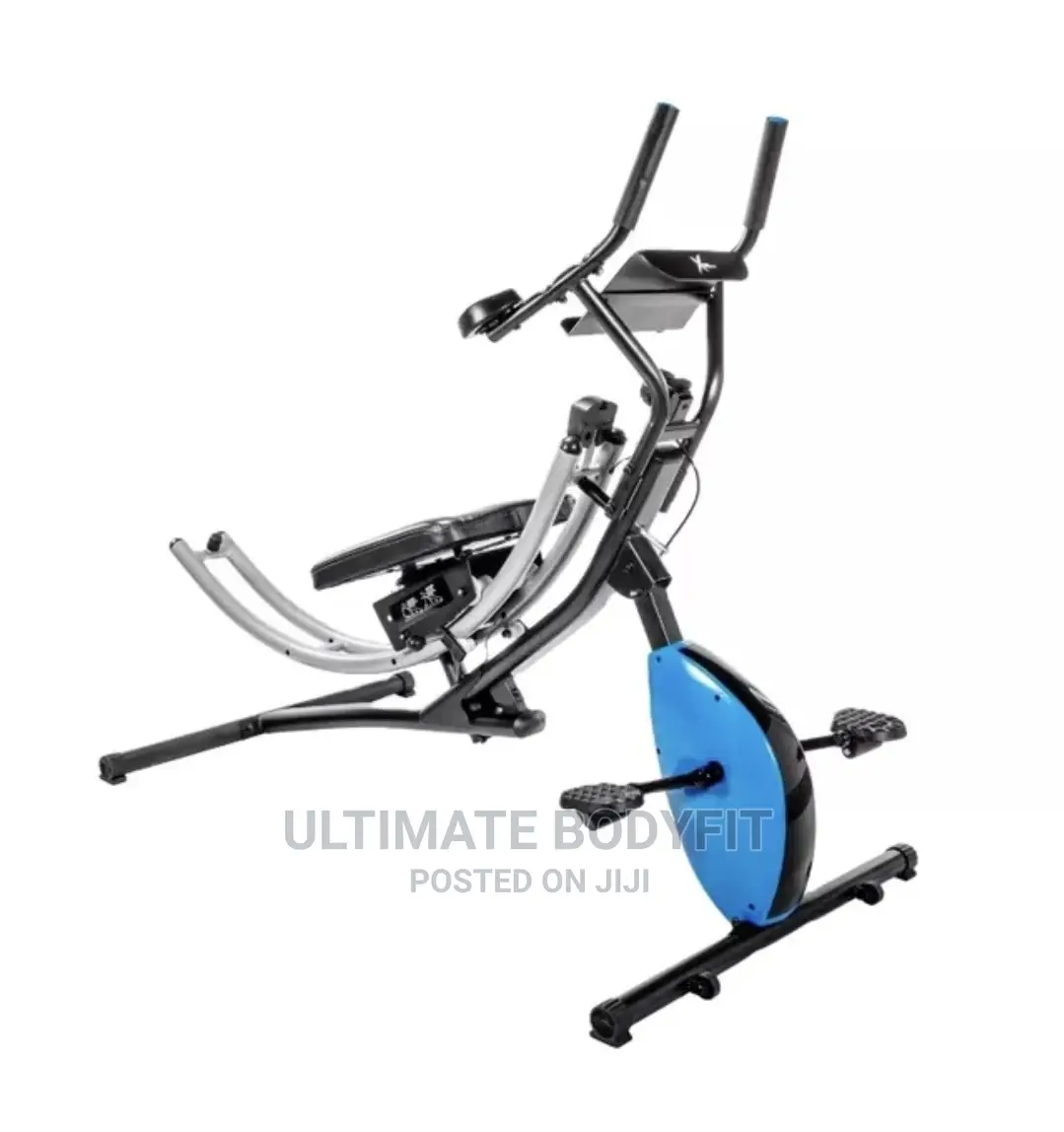 Brand New 2in1 Ab Coaster With Circling Pedal Machine