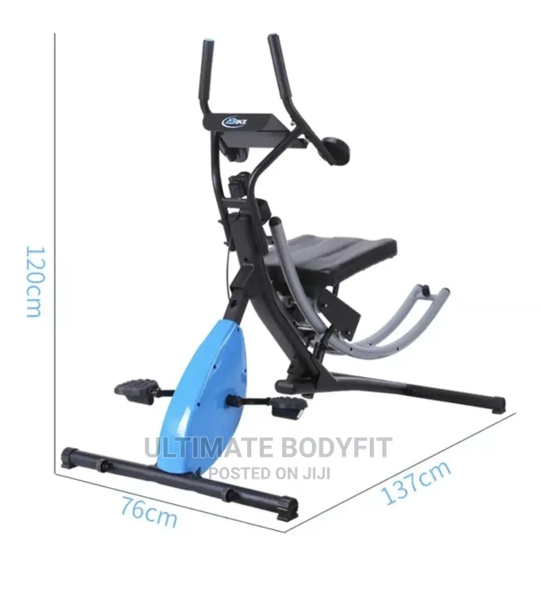 Brand New 2in1 Ab Coaster With Circling Pedal Machine