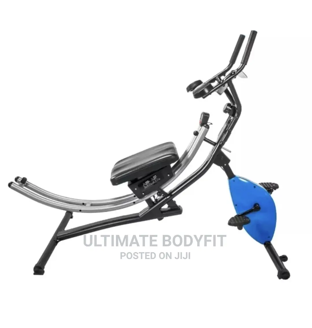 Brand New 2in1 Ab Coaster With Circling Pedal Machine