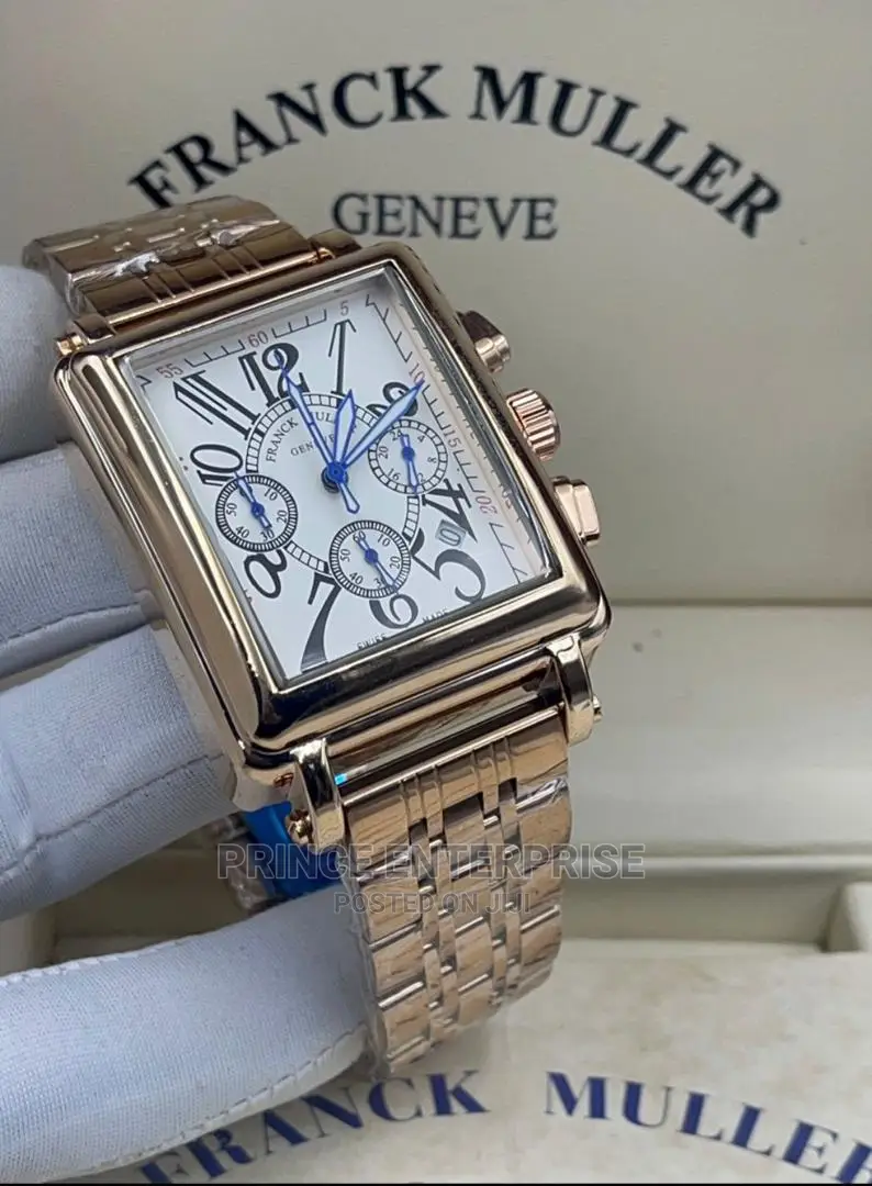 Franck Muller Geneve Chronograph Quality Wristwatch,