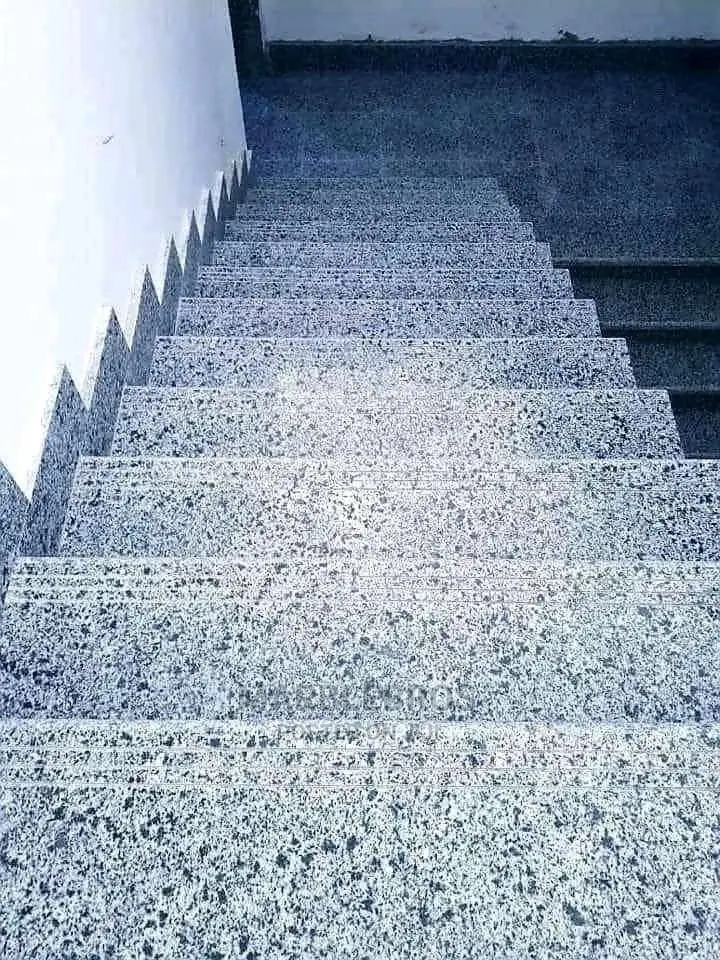 Granite Staircase Finishing Graystone