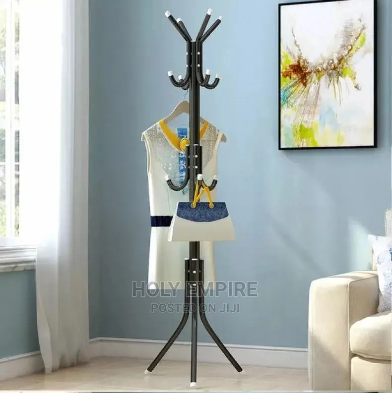 Clothes Tree Coat Rack Metal Coat Handbag Scarf Hanger