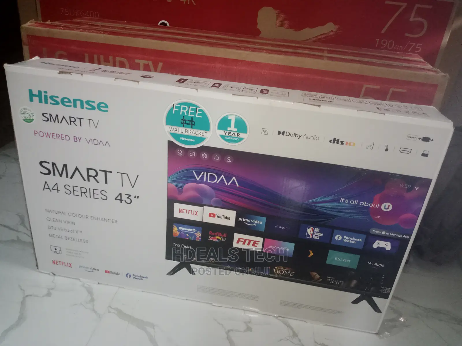 Hisense 43 Inches Smart TV
