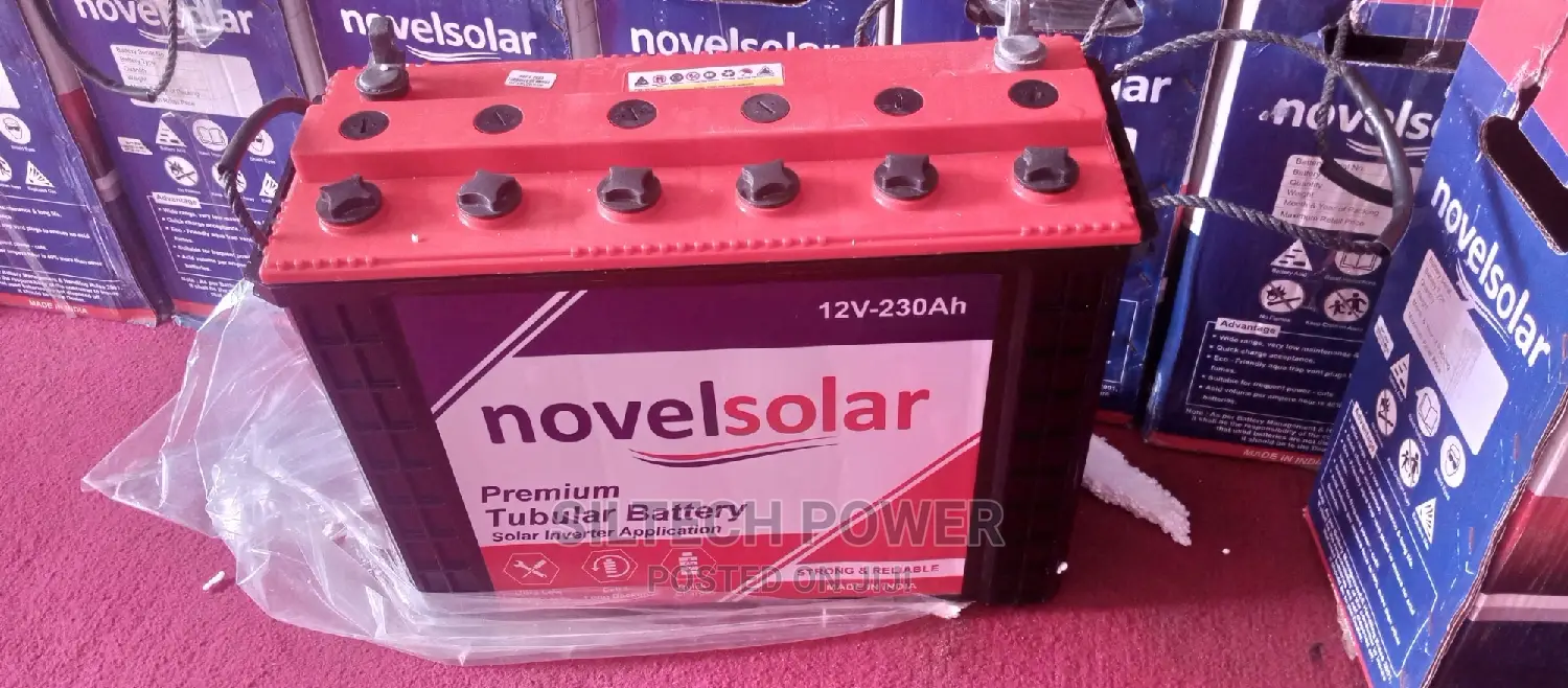 Novel Tubular Battery 12v230ah