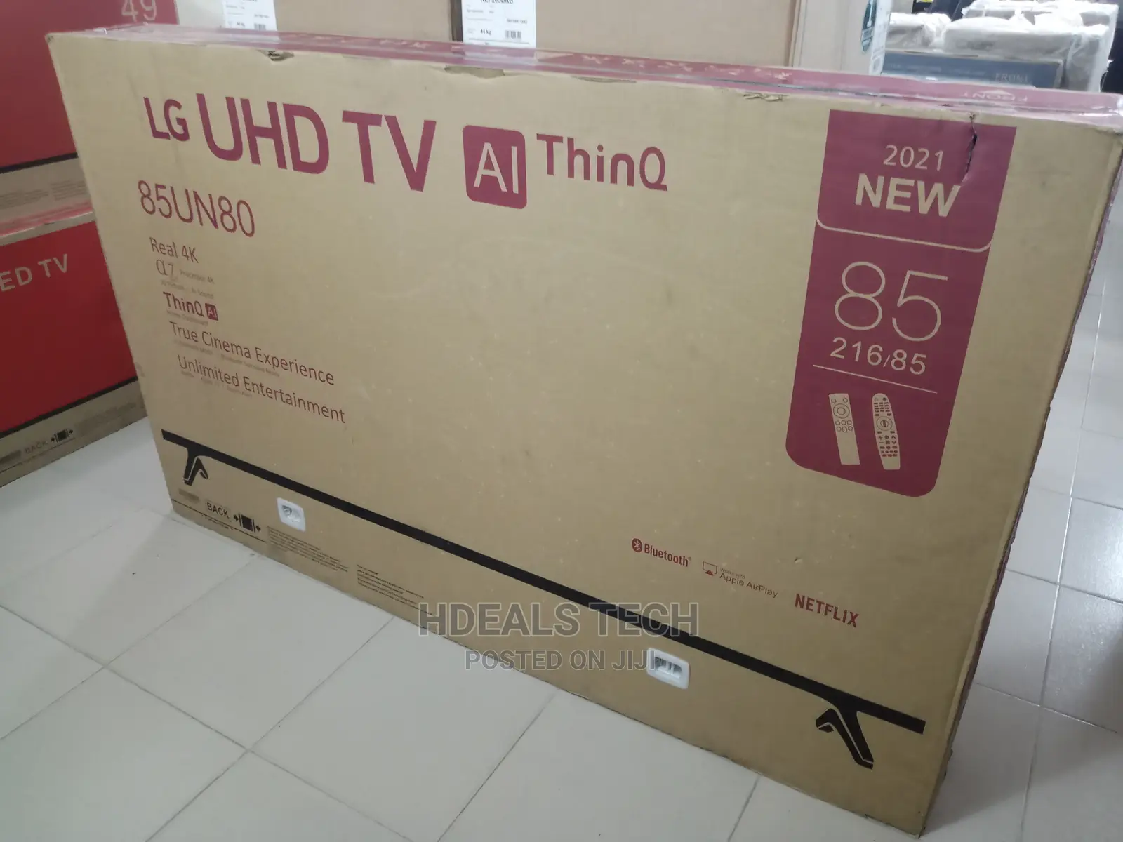 LG Smart TV 85 Inches With Netflix