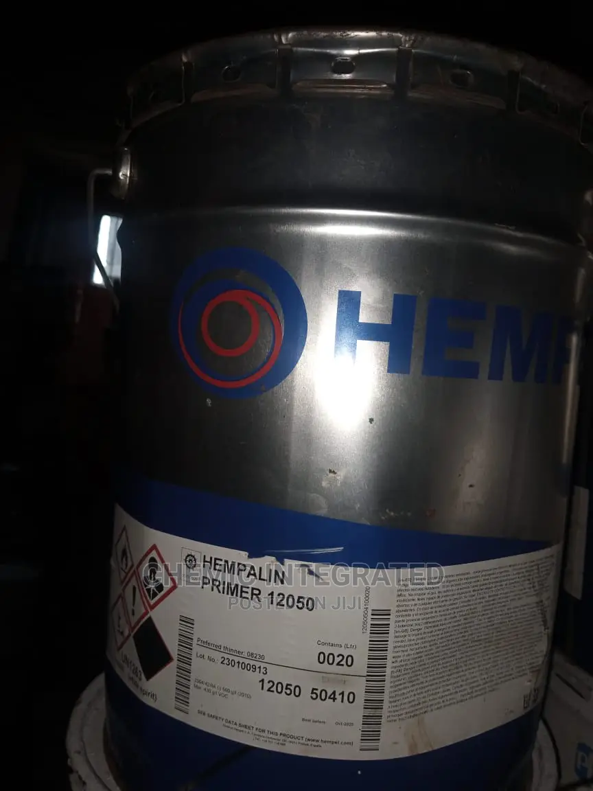 Hempalin Enamel Red Oxide Primer Paint - Antirust Primer
