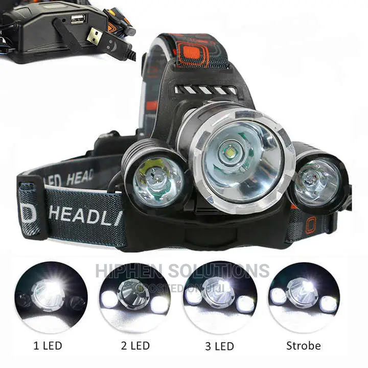 Soft and Comfortable Safety LED Headlamp