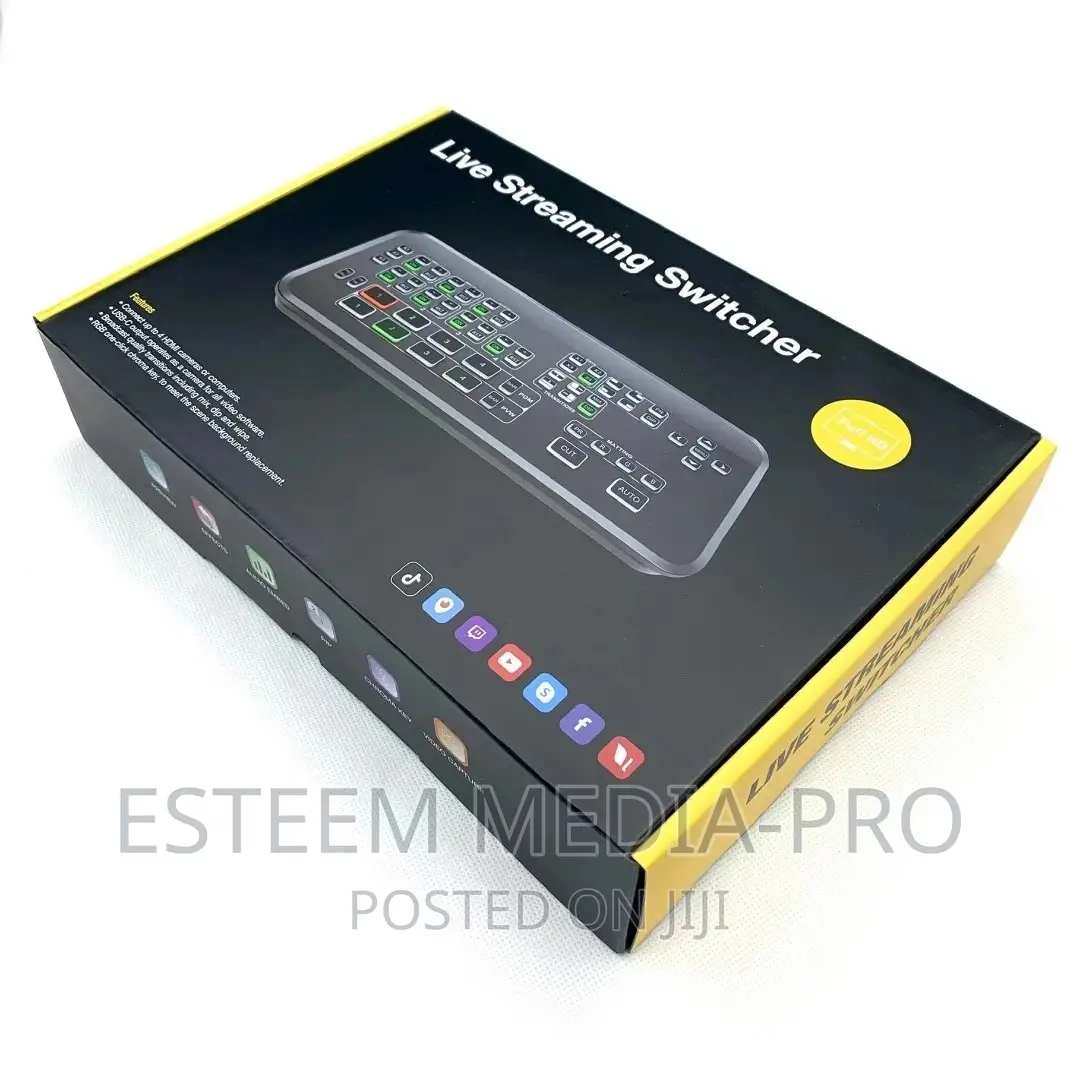 4 FHD Channels Live Video HDMI Video Switcher