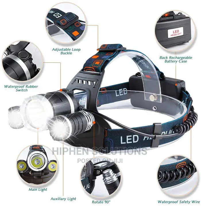 Widely Used Safety LED Headlamp