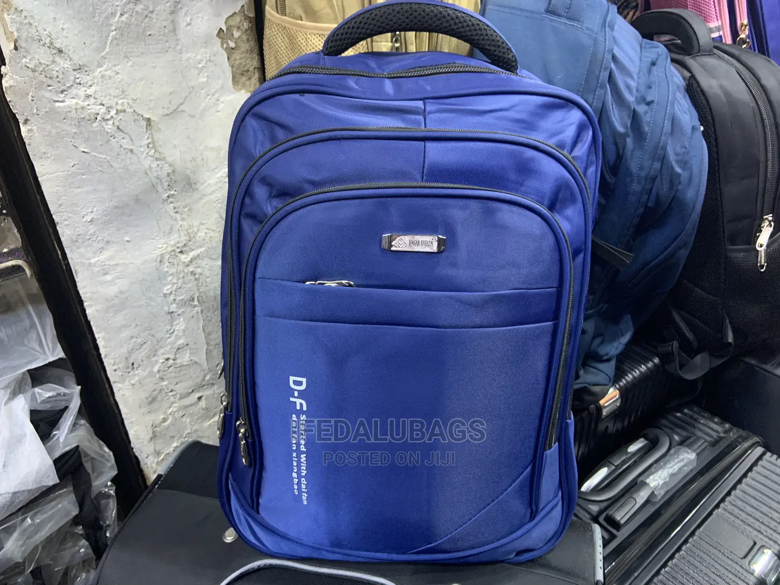 Medium Size Blue Color Quality Back Pack