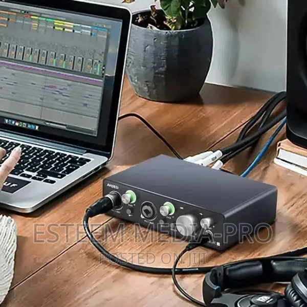 Portable 2 Input Sound Card