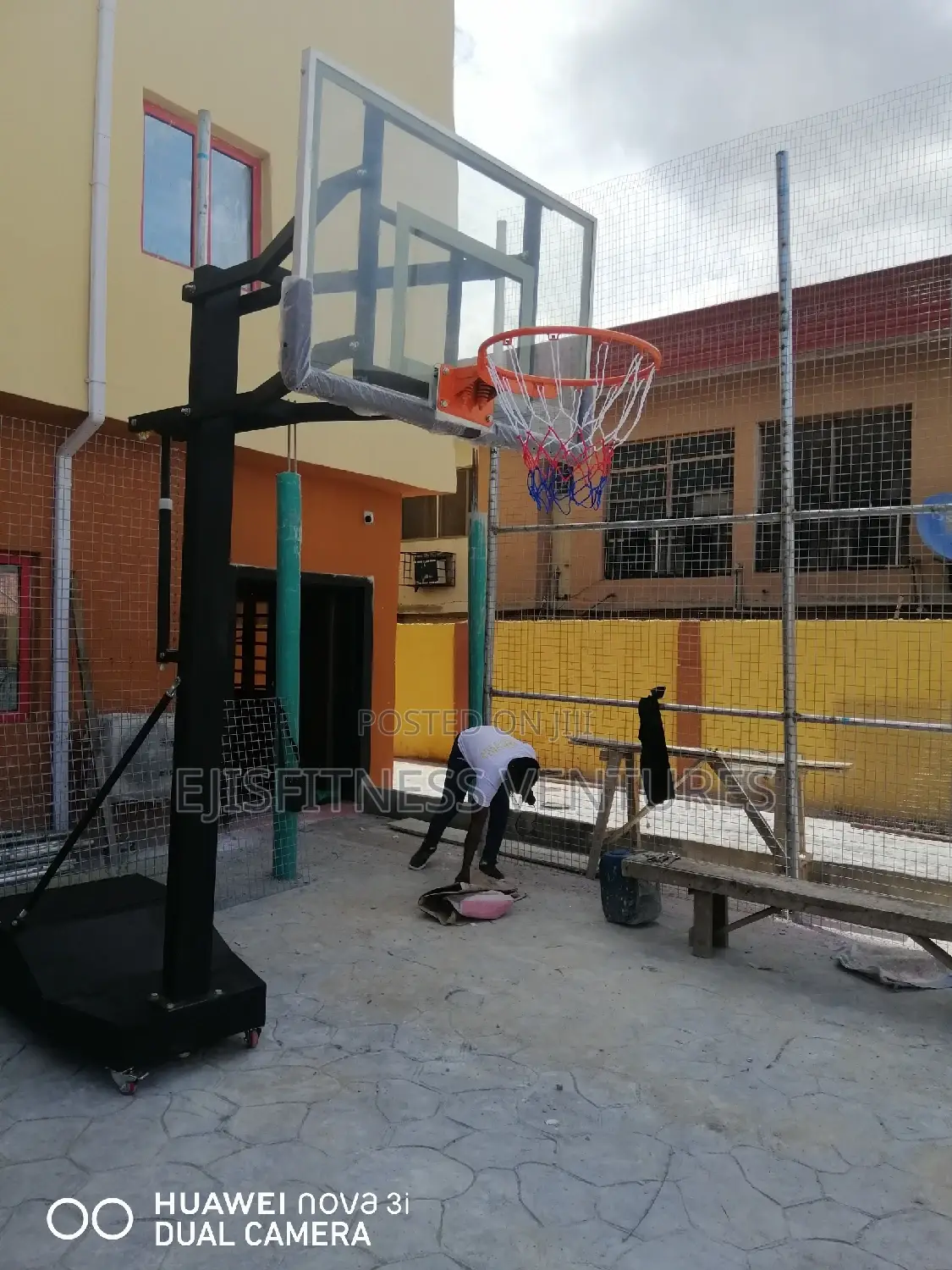 Olympic Basketball Stand (Pair)