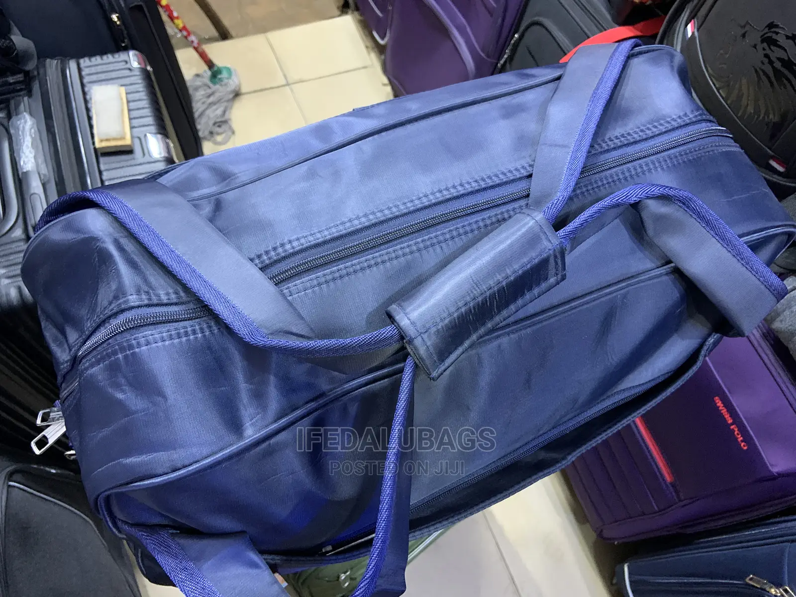 Medium Size Satin Traveling Hand Carry Luggage