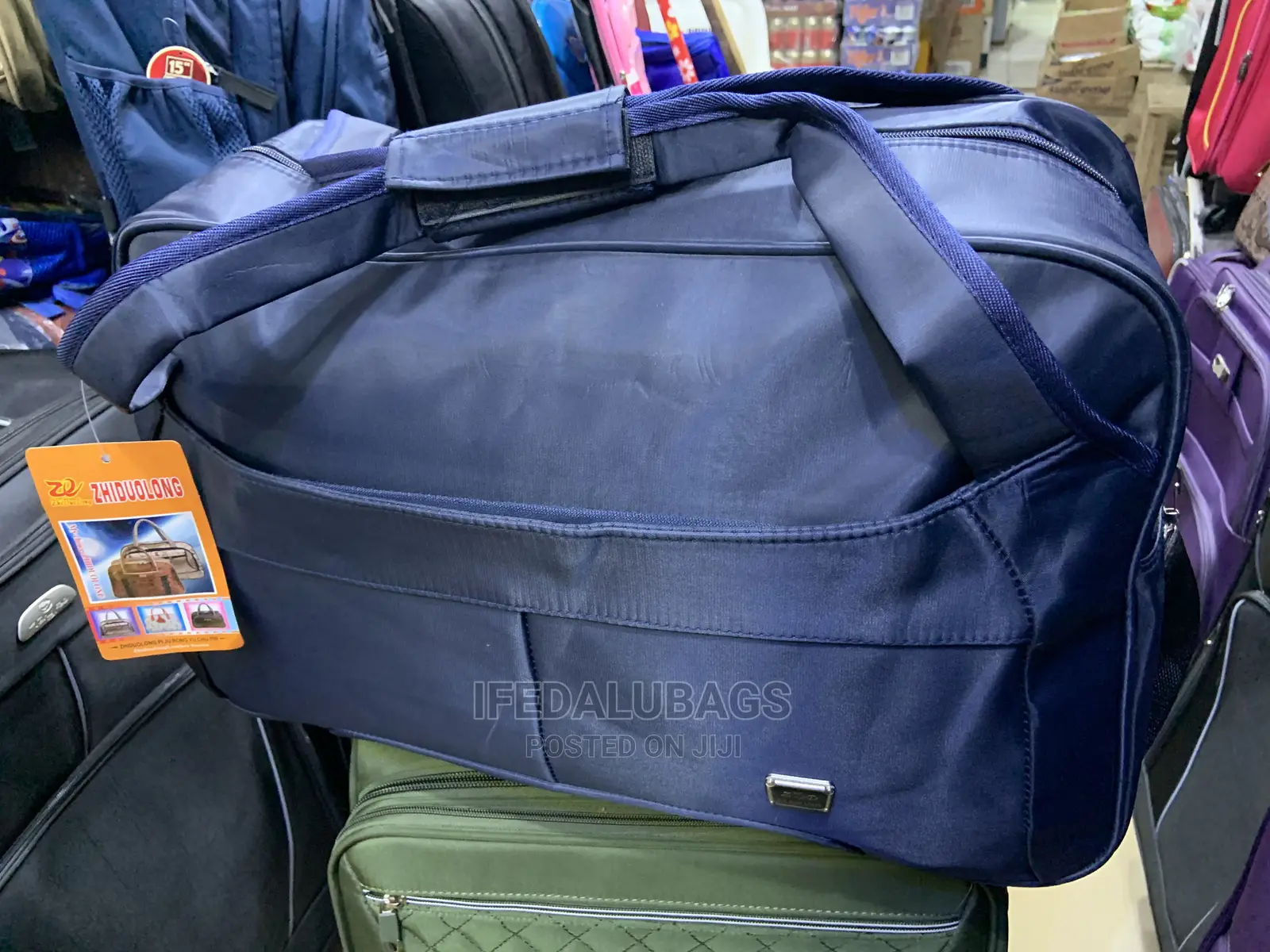 Medium Size Satin Traveling Hand Carry Luggage