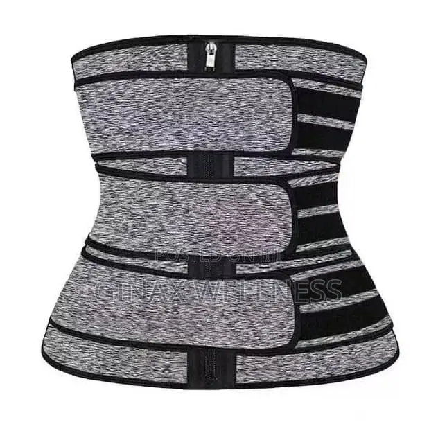 Three Straps Neoprene Belt With Zip | 3 Straps Waist Trainer