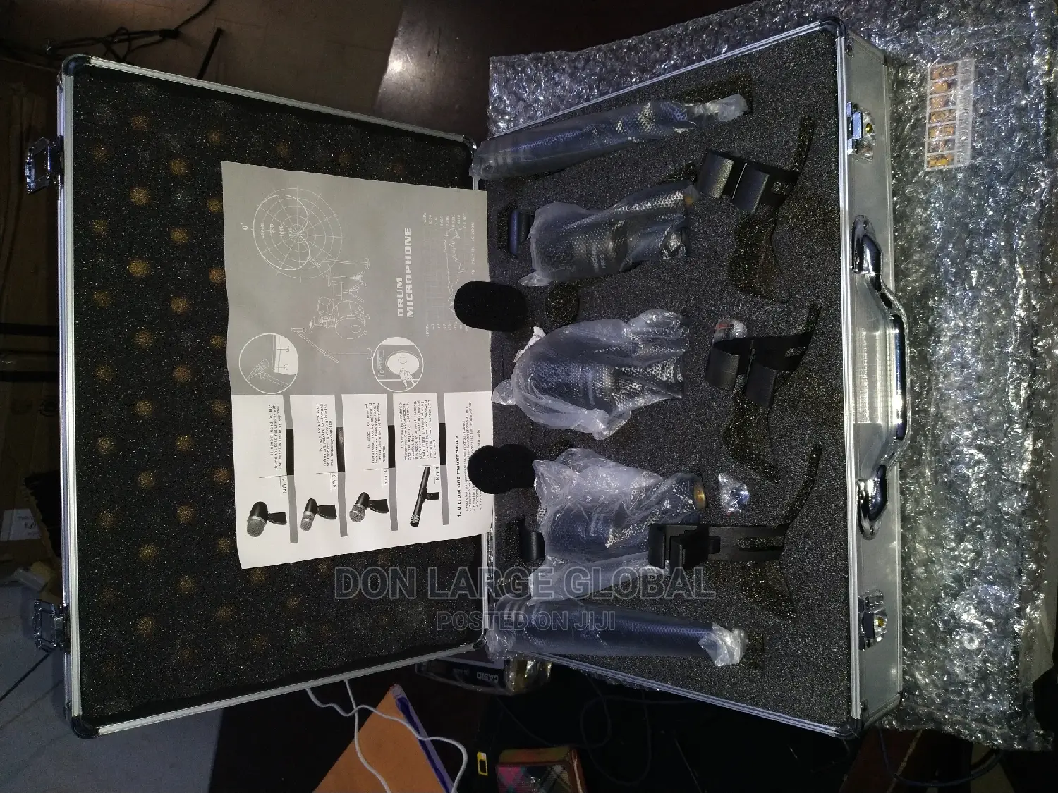 Pasgao Dynamic KIT Drums Microphone
