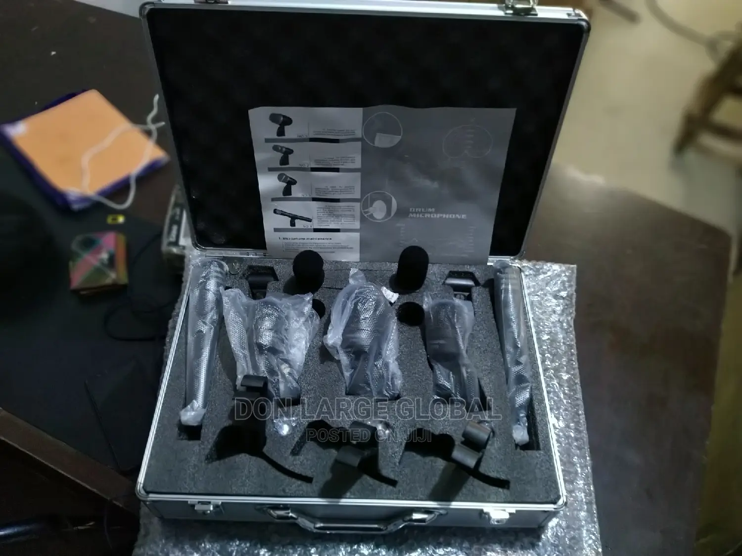 Pasgao Dynamic KIT Drums Microphone