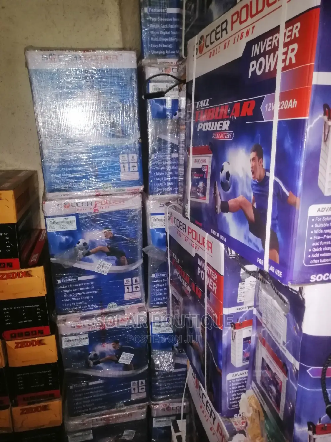 220ah Soccer Power Tubular Battery