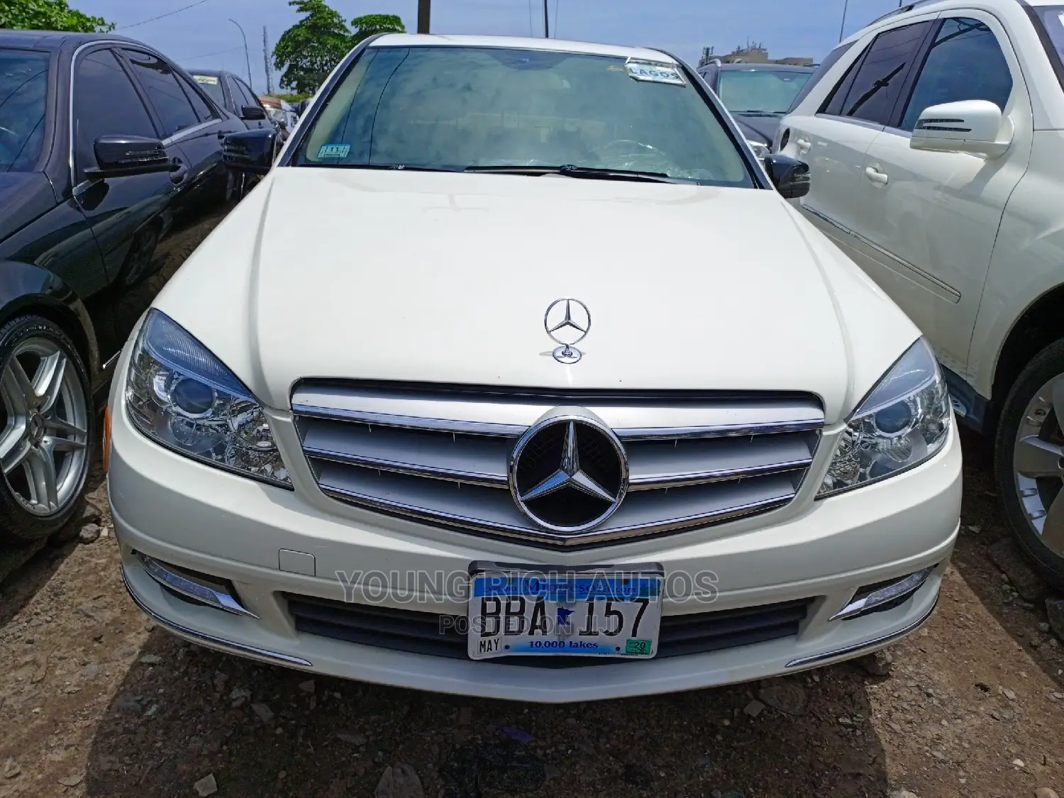 Mercedes-Benz C300 2010 White