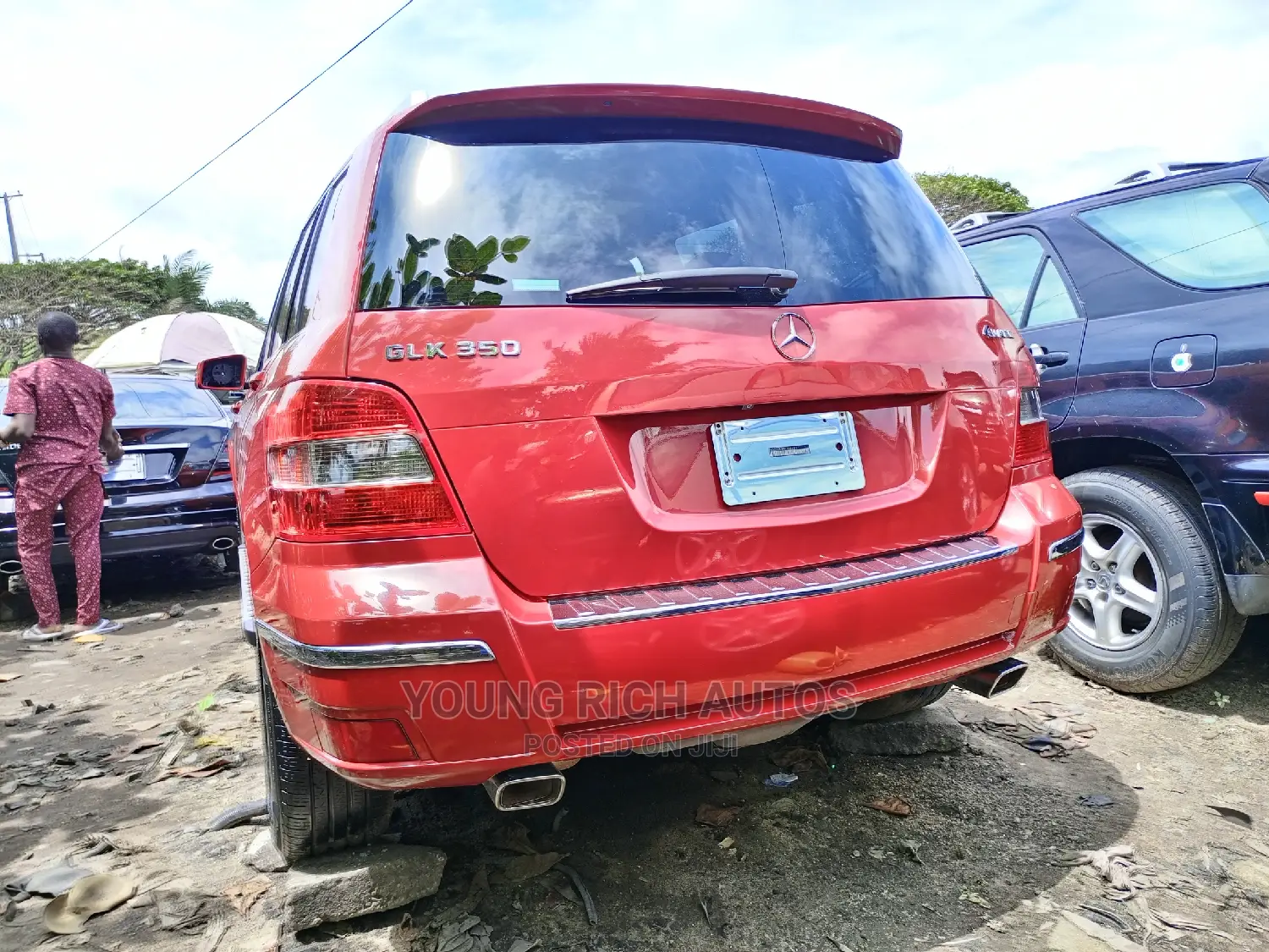 Mercedes-Benz GLK-Class 350 4MATIC 2012 Red
