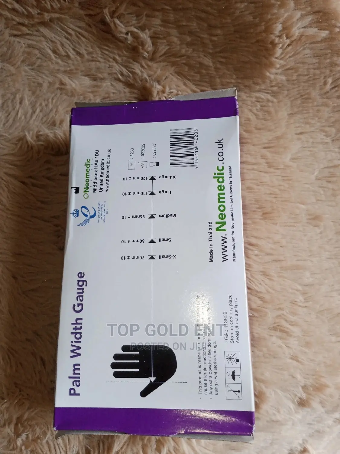 Medical Powdered Examination Gloves.