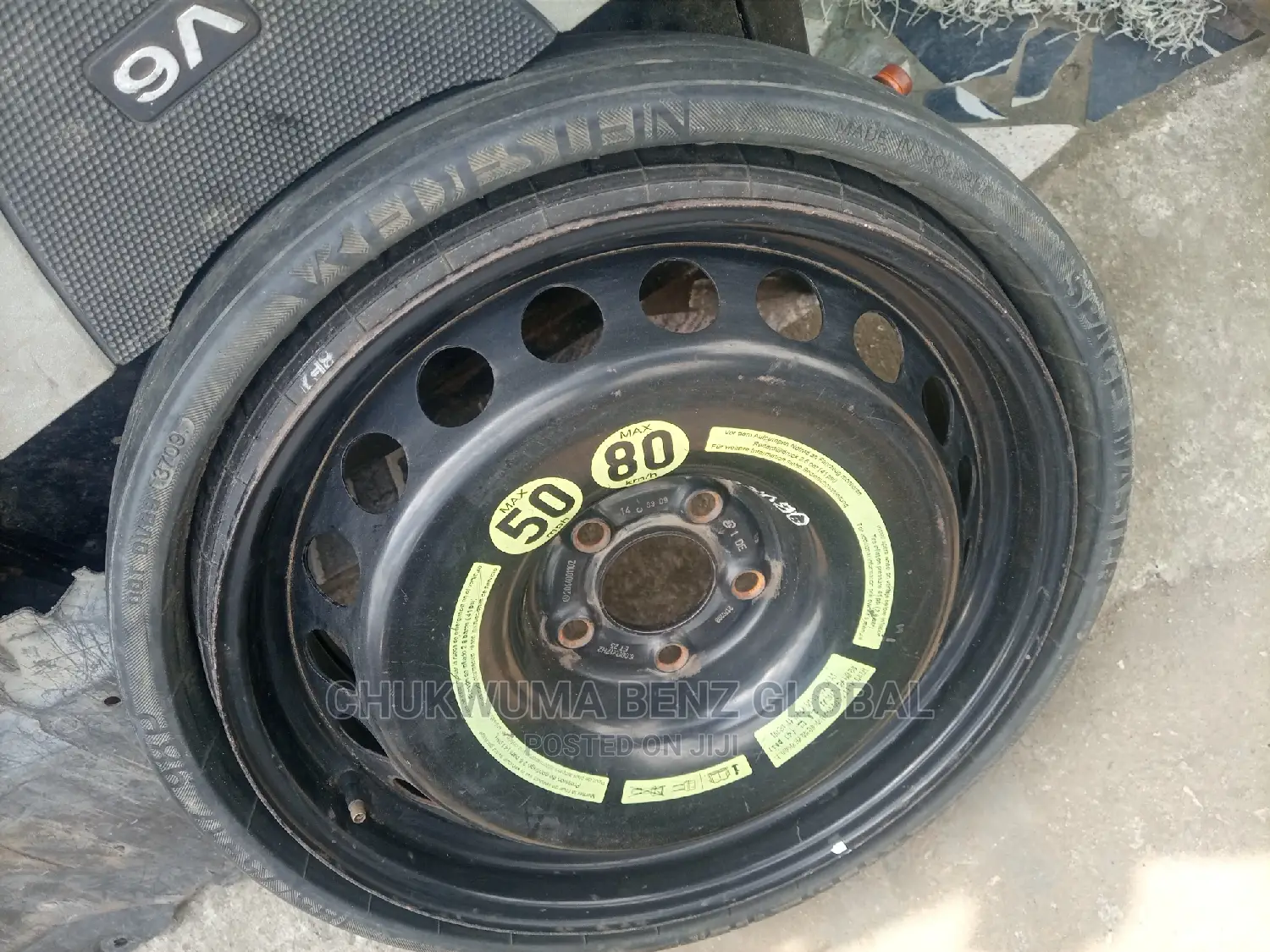 Spare Tire GLK 2013 Model