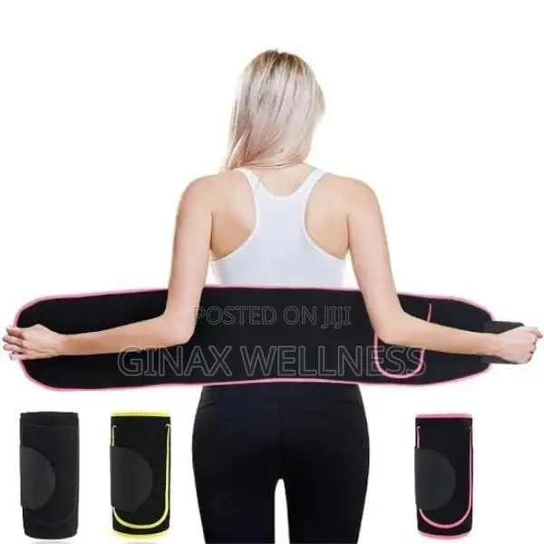 NEOPRENE Waist Trainer Belt With Pouch |Yoga Belt With Pouch